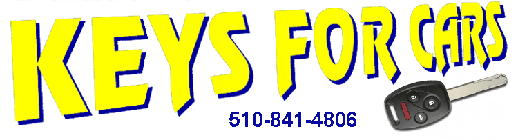 KEYS FOR CARS BERKELEY CALIFORNIA